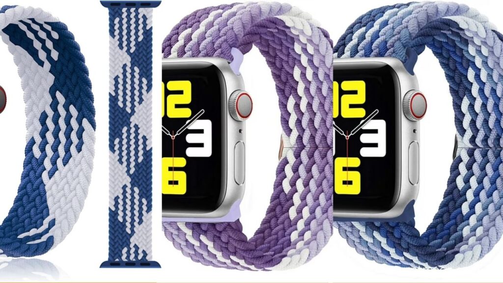 Apple Watch Stretchy Braided Loop
