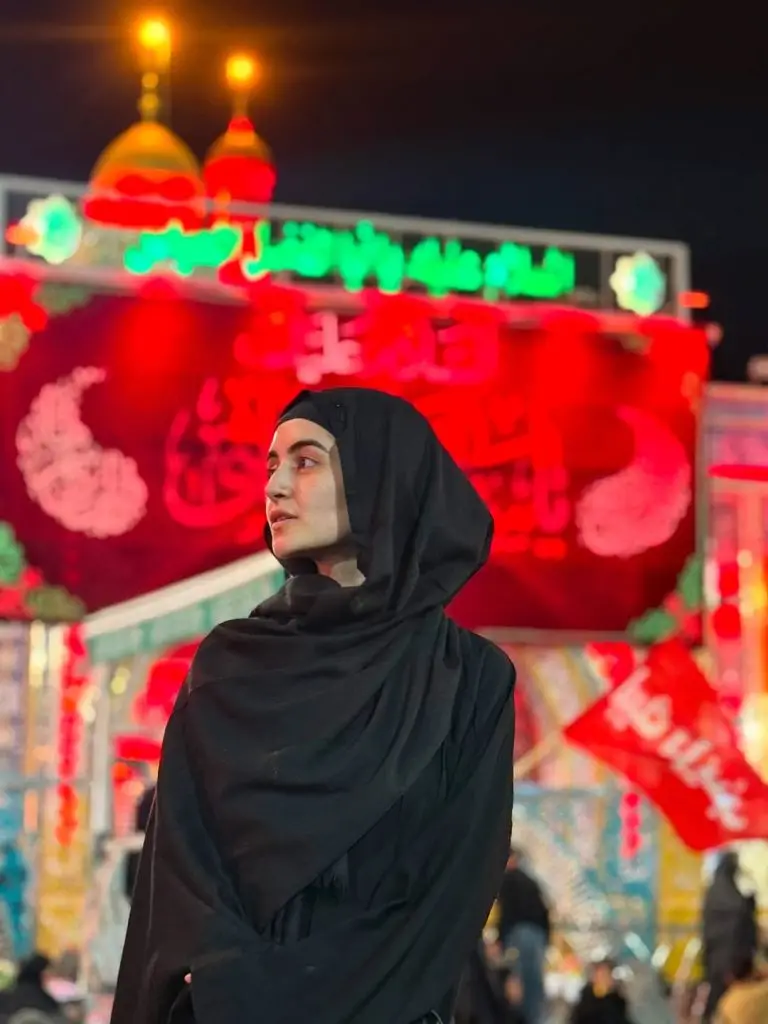 Merub Ali Karbala Photos viral