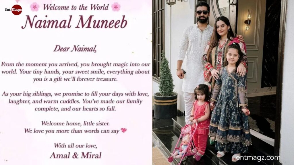 Muneeb Butt & Aiman Khan third child