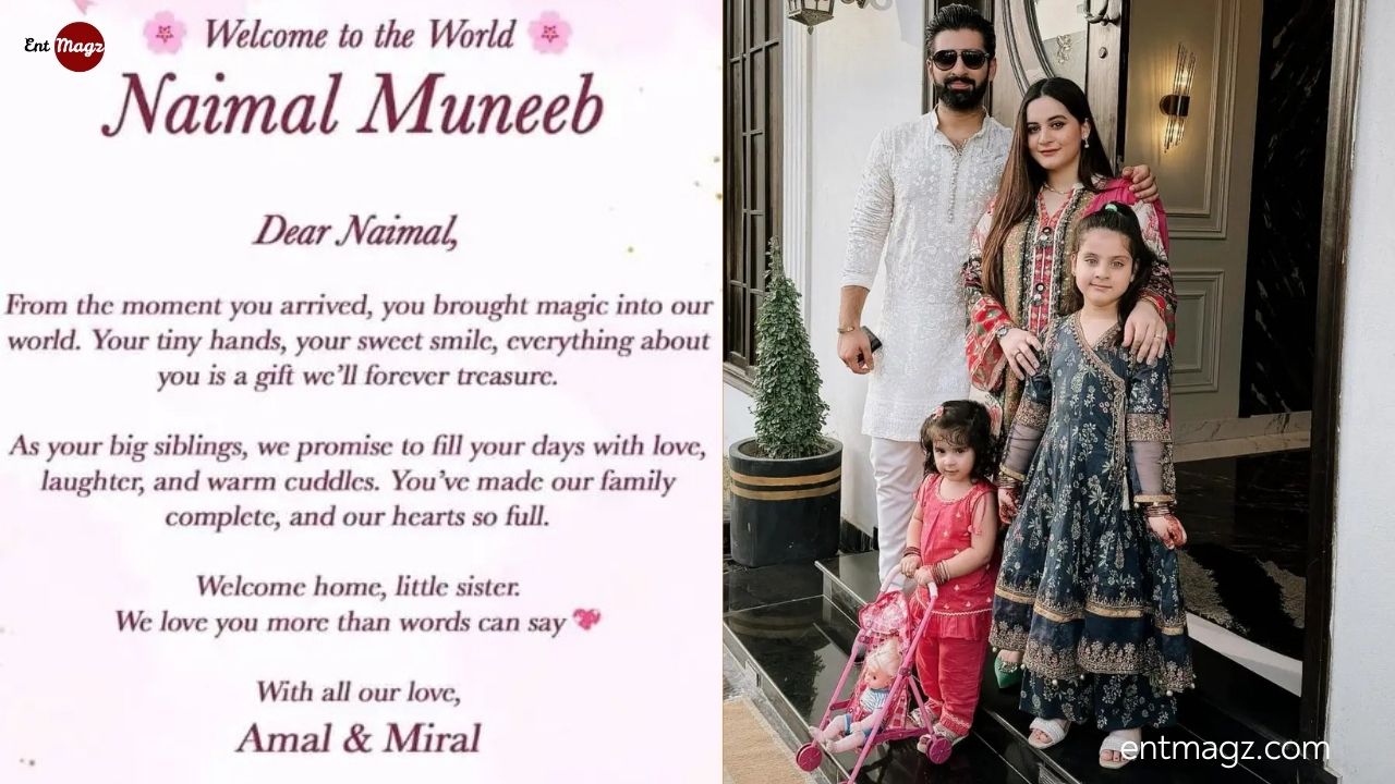 Muneeb Butt & Aiman Khan third child