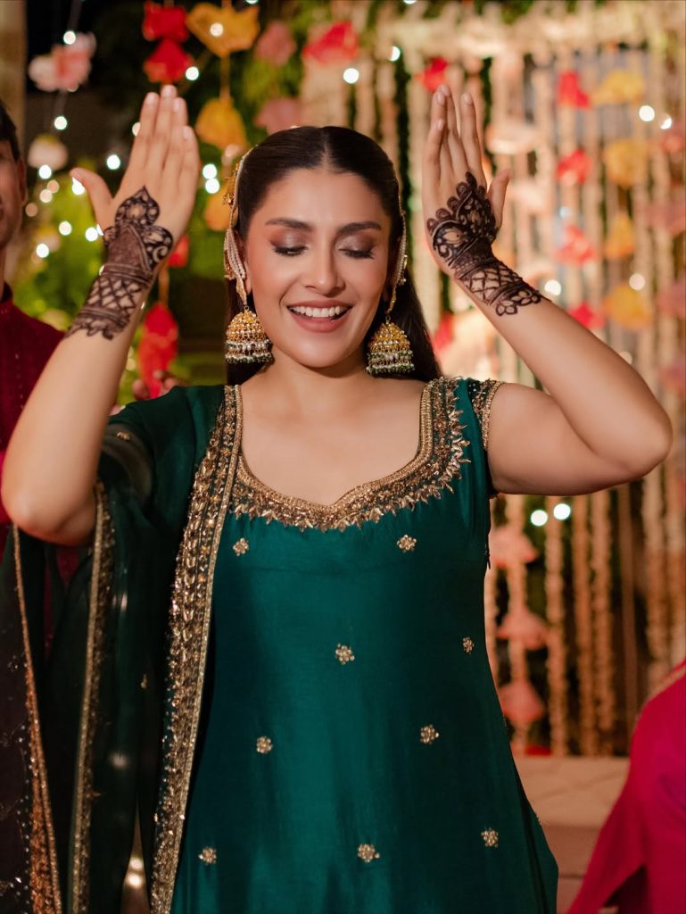 Ayeza Khan Brother Mehndi Photos