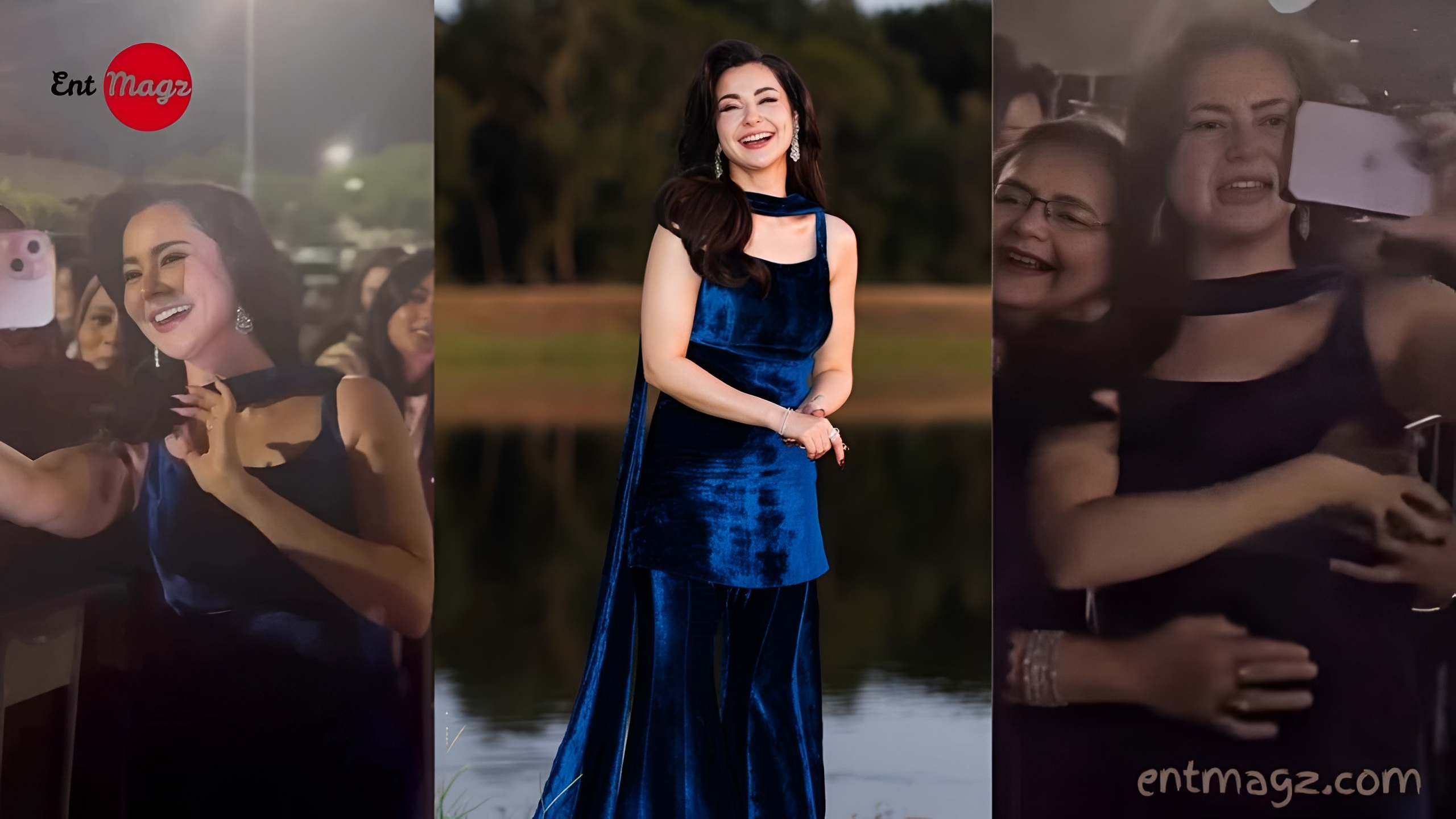 Hania Aamir Mobbed by Fans at Hum Awards