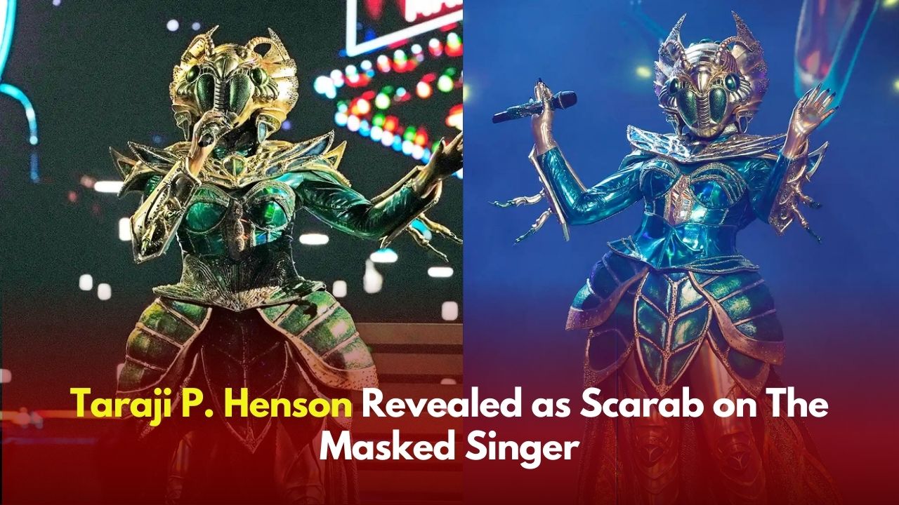 Taraji P. Henson The Masked Singer Scarab